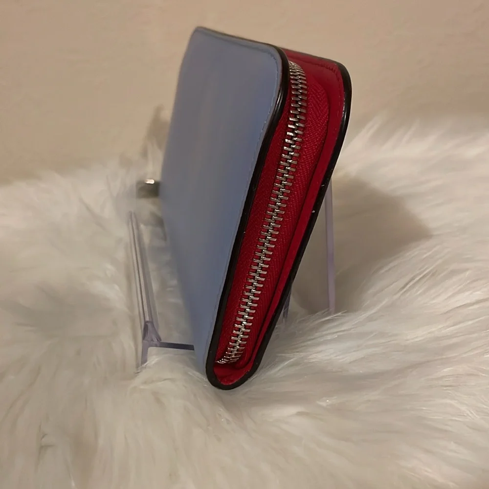 Christian Dior leather Diorissimo Voyageur Zip around Wallet